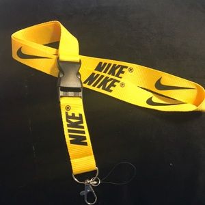 Nike lanyard Yellow and black